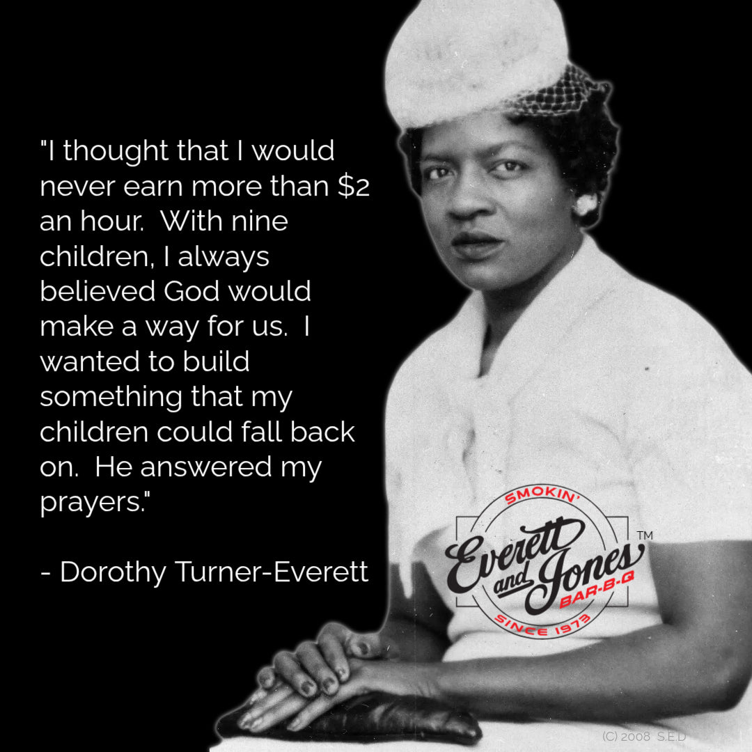 The Everett and Jones Barbeque Story